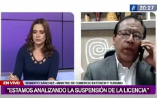 Mincetur sobre Repsol: "Estamos analizando la suspensión de licencia" - Noticias de nana