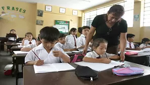 Ministerio de Educación amplió suspensión de clases. Foto: Andina