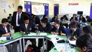 Escolares destacados de una región estudian en Colegios de Alto Rendimiento. Foto: Andina