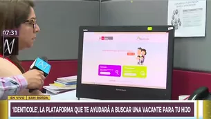 Información sobre colegios públicos y privados estarán en Identicole. Foto: captura de TV