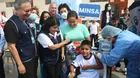 Minedu y Minsa inician vacunación de niños y niñas contra el VPH