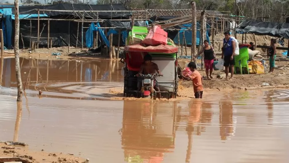  Autoridades peruanas y bolivianas se juntaron en un operativo conjunto en contra de la minería ilegal / Foto: Andina