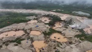 Minería ilegal triplica su tamaño y lidera economías ilícitas. Foto: Andina. Video: Canal N