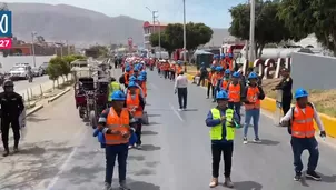 Mineros artesanales protestan en Ica para exigir la ampliación del proceso de formalización. / Video: Canal N