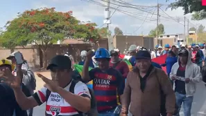 Protesta de mineros informales y artesanales se lleva a cabo en varias regiones del sur de Perú. / Video: Canal N