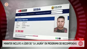 Mininter ofrece S/300 mil por captura de cabecilla de La Jauría. Foto y video: América Noticias