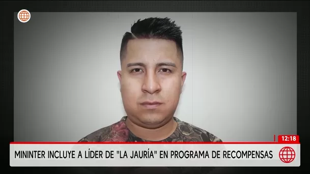 Mininter ofrece S/300 mil por captura de cabecilla de La Jauría. Foto: América Noticias Mininter ofrece S/300 mil por captura de cabecilla de La Jauría. Foto: América Noticias