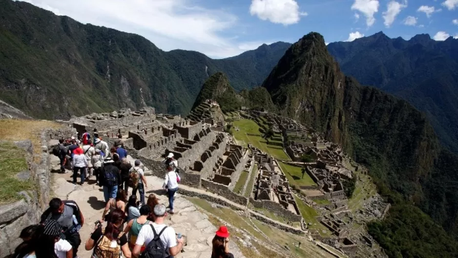 Turistas en Machu Picchu. Foto: Andina