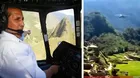 Mincul: Sobrevuelo a Machu Picchu no generó daños y estuvo coordinado