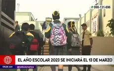 Ministerio de Educación: Año escolar 2023 iniciará el 13 de marzo - Noticias de miss-peru-2023