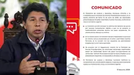 Ministerio de Justicia detalla rechazo a indulto de Castillo