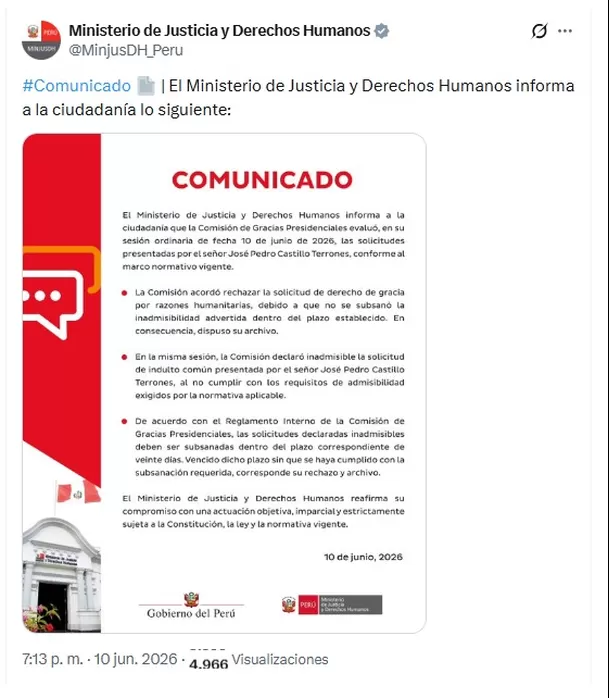 Fuente: Ministerio de Justicia Fuente: Ministerio de Justicia