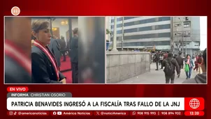 Patricia Benavides. América Noticias