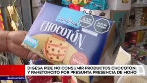 Digesa sobre panetones. América Noticias