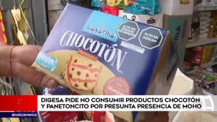 Digesa sobre panetones. América Noticias