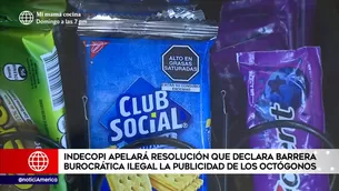 Octógonos en alimentos.