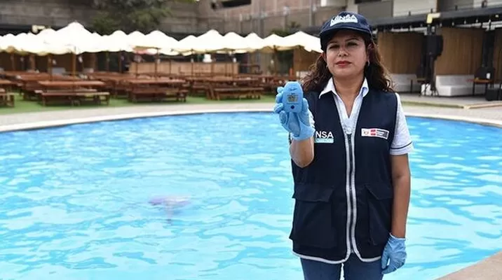 Piscinas no saludables en Lima. Foto: Andina Piscinas no saludables en Lima. Foto: Andina