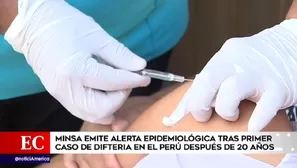 Caso de difteria.