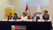 Ministra Elizabeth Hinostroza se refirió al primer caso de coronavirus en Perú. Canal N