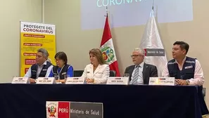 Ministra Elizabeth Hinostroza se refirió al primer caso de coronavirus en Perú. Canal N