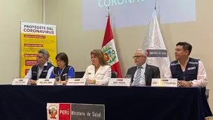 Ministra Elizabeth Hinostroza se refirió al primer caso de coronavirus en Perú. Canal N