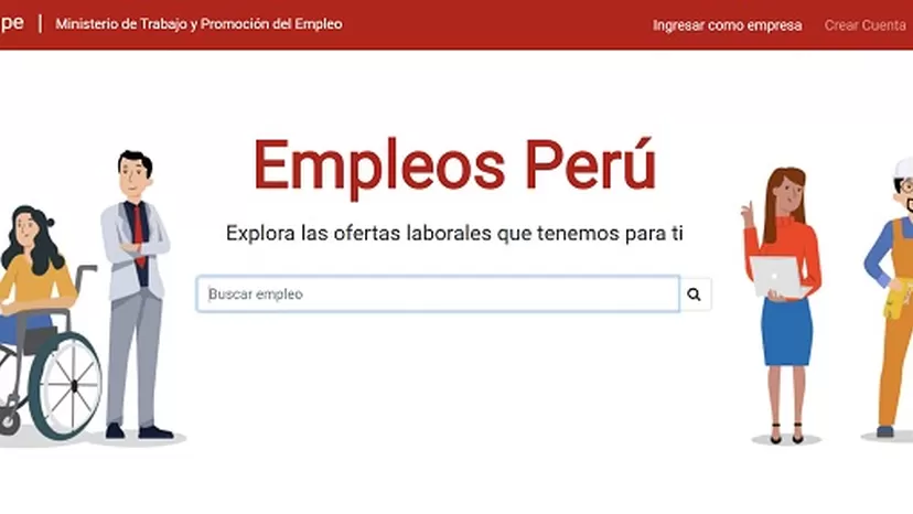 Empleos Perú: Ministerio de Trabajo lanzó plataforma con más de 7000 puestos laborales