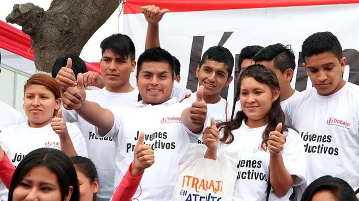 Programa Jóvenes Productivos. Foto: MTPE Programa Jóvenes Productivos. Foto: MTPE