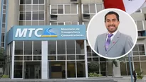 Hans Romero Morote es señalado de haber contratado a su amiga en el MTC - Foto: Composición - Video: Canal N