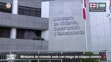 El edificio del Ministerio de Vivienda en San Isidro, adquirido por US$ 33.5 millones, presenta un alto riesgo de colapso ante sismos debido a fallas de diseño. Video: Cuarto Poder