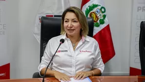 Ministra Rocío Barrios se refirió a las reformas presentadas por el Ejecutivo. Foto: El Comercio