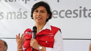 Sylvia Cáceres, ministra de Trabajo. Foto: MTPE