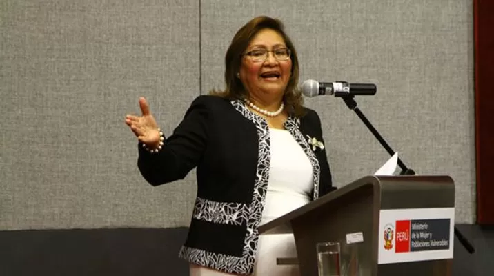 Ana María Choquehuanca, ministra de la Mujer y Poblaciones Vulnerables / Foto: archivo Andina