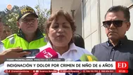Ministra de la Mujer exige cadena perpetua para asesinos de niño