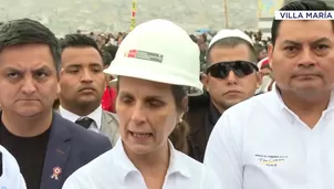 Hania Pérez de Cuéllar destacó el compromiso constante y articulado entre los diferentes niveles de gobierno. / Video: Canal N