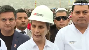 Hania Pérez de Cuéllar destacó el compromiso constante y articulado entre los diferentes niveles de gobierno. / Video: Canal N