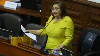 Ministra Choquehuanca se pronunció sobre censura a Vicente Romero. Foto: Andina/Video: Canal N