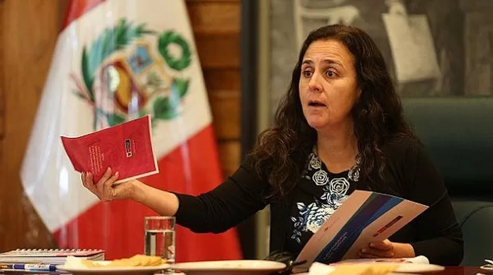 Patricia García, ministra de Salud. Foto: Andina. Patricia García, ministra de Salud. Foto: Andina.