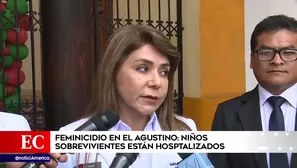 María Elizabeth Hinostroza, ministra de Salud. América Noticias