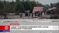 Lluvias en Piura. Foto: América Noticias