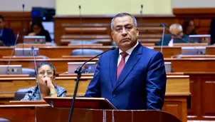 El Congreso interpela al titular del MTC, Aldo Prieto, por obras como la Carretera Central, el viaducto Santa Rosa y el Puente Santa Rosa. Foto: Congreso. Video: Canal N