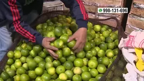 Alex Contreras mencionó que hay gran distorsión de precios del limón. / Video: América Noticias