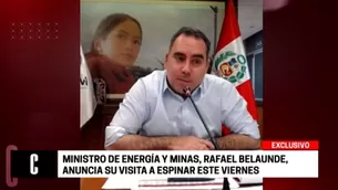 Rafael Belaunde, ministro de Energía y Minas. Foto: Cuarto Poder