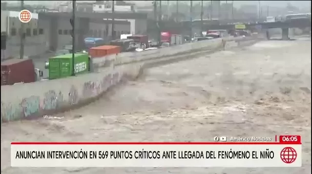 Ministro de Defensa interviene puntos por Fenómeno El Niño/ América Noticias Ministro de Defensa interviene puntos por Fenómeno El Niño/ América Noticias