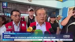 MINEDU: Menos del 2% de colegios en el país resultaron dañados/ Video y Foto: Canal N