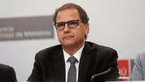 Francisco Ísmodes, ministro de Energía y Minas.