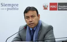 Ministro Félix Chero: "Jamás he agraviado al Congreso ni a ningún poder del Estado" - Noticias de ministro-interior