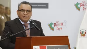 Ministro del Interior remarcó que “hay que salir a cazar a los delincuentes” y señaló que es una política de su gestión.