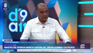El ministro del Interior, César Astudillo, confirmó la detención en Bolivia de Jhonsson Cruz Torres, alias "Jhonsson Pulpo", señalado como uno de los principales cabecillas de la organización criminal Los Pulpos, que opera principalmente en Trujillo y otras zonas del país./ Video: Canal N