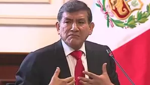 El ministro Carlos Morán pidió una investigación imparcial tras la acusación de 'chuponeo'. Foto: Captura de TV