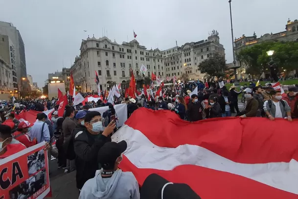 Universitarios participaron en las manifestaciones del año pasado - Foto: Andina